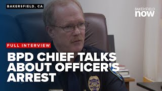 FULL INTERVIEW BPD Chief speaks on currently employed officers second misdemeanor following arrest [upl. by Fairleigh]