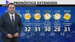 El clima en Monterrey hoy 2 de octubre de 2024 Gamavisión Noticias [upl. by Namaan]