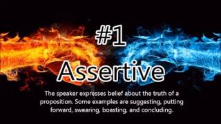 Searles Classification of Speech Acts Grade 11 Aquinas [upl. by Cooke113]