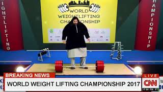 Khan BabaWorld Weightlifting champion Khan Baba the Pakistani Hulk [upl. by Plate]