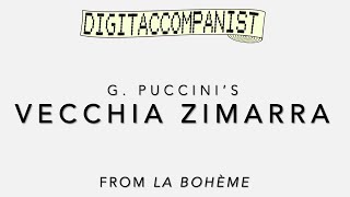 Vecchia zimarra – Digital Accompaniment [upl. by Matheson]