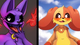 Dogday x Catnap  Poppy Playtime Chapter 3 Comic Dub [upl. by Jasmine30]