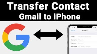 How to Transfer Android or Gmail Contacts to iPhone  Techie Prashant  HINDI [upl. by Sandy]