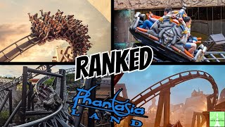 Every Single Roller Coaster at Phantasialand  RANKED  Kings Coasters [upl. by Leohcin]