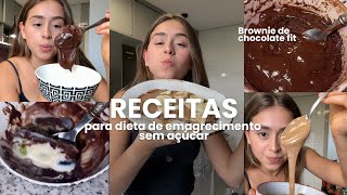 Receitas Saudáveis Doces com poucas calorias para incluir na dieta de emagrecimento [upl. by Allicserp978]