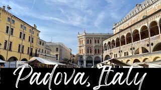 Travel to Padova Italy  Day trip from Venice  Padua  Northern Italy [upl. by Arakal792]