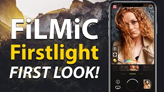 FiLMiC Firstlight  First Look at the Pro Camera App by the Makers of FiLMiC Pro [upl. by Atwahs]