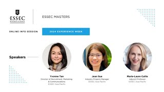 Live Study and Thrive in Singapore with Asias 1 Masters at ESSEC [upl. by Derron]