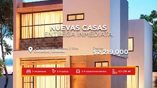 Acacia Cotos  Casas en venta en Culiacán Sinaloa [upl. by Cenac]