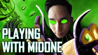 PLAYING IN SEA SERVER WITH MIDONE  SingSing Dota 2 Highlights [upl. by Bellamy]