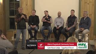 Alterra Sugarbush Public Forum 112019 [upl. by Eisenberg]