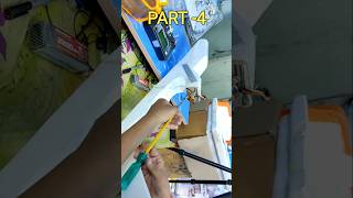 Diy remote control plane part4 diy rcplane howtomake shorts [upl. by Aihsatal128]