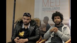 CINEMED 2016  Rachid Djaïdani amp Sadek Tour de France BA  ITW [upl. by Haerle]