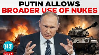 Russia Ukraine War Live Putin Allows Use Of Nuclear Weapons On 1000th Day Of Ukraine War Zelensky [upl. by Lempres]