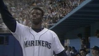 Griffey Jr homers in eighthstraight game [upl. by Shalom]