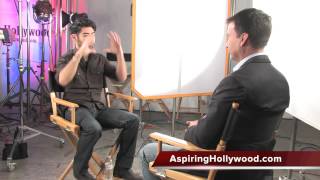 Aspiring Hollywood Matt Palazzolo Interview [upl. by Herbert439]