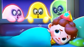 Monster Bedtime Song  Monster in the Dark  Nursery Rhymes amp Kids Songs  BabyBus [upl. by Gredel]