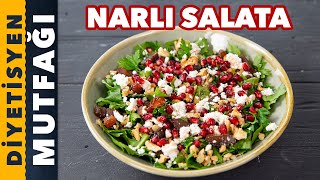 NARLI CEVİZLİ SALATA TARİFİ  Diyetisyen Mutfağı [upl. by Zorah]