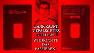 Unglaublich Sparkasse kauft Goldbarren und Goldmünzen Fälschungen So schützen Sie sich [upl. by Anoik954]