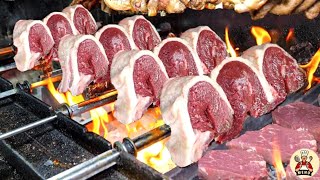 Best TEXAS BBQ Juicy BBQ of the Highest Quality Buffet with BBQ Churrasco or Brazilian BBQ [upl. by Atnes]