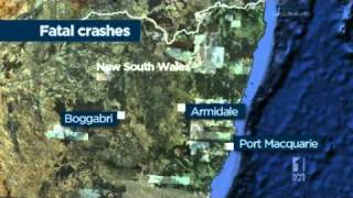 Four killed on NSW roads [upl. by Ehcnalb]