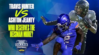 Travis Hunter vs Ashton Jeanty  Who Deserves the Heisman Trophy More [upl. by Taddeo]