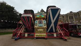 Vintage funfair at Newstead Abbey grounds 2023 [upl. by Alexine660]