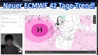 Dezember mit winterlichen Phasen  ECMWF 42TageTrend wetter [upl. by Duff]