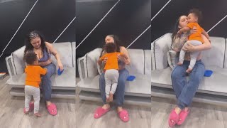 BlueFace Singing MILF Music As BM Picks Up Youngest Daughter [upl. by Oaht]