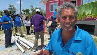 Rotary Turns Over 9 Homes to Sweetings Cay Residents [upl. by Brnaba533]