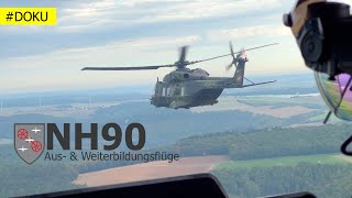 Bundeswehr NH90  Aus und Weiterbildungsflüge DOKU [upl. by Eiznik]