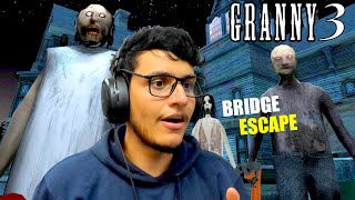 Granny 3 Bridge Escape but Grandpa and Granny have 900 IQ [upl. by Margherita715]