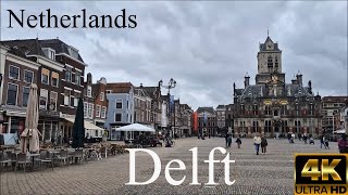 Exploring Delft Netherlands I 2024 I 4K [upl. by Shugart]