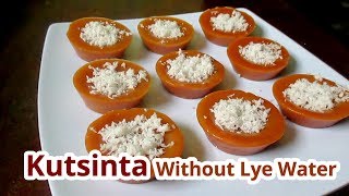 Kutsinta Without Lye Water  Kutsina Recipe [upl. by Brote896]