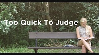 Too Quick To Judge Touching ShortFilm [upl. by Aryajay]