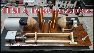 TESLA Tekercs készítés 2 rész [upl. by Peacock784]