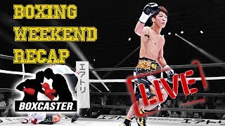 Boxing Weekend Recap Inoue Destroys McDonnell Ancajas Dominates Sultan  BOXCASTER [upl. by Atinal]