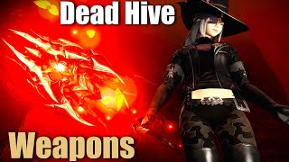 All Dead Hive Weapons  Showcase in 4kUHD  FFXIV [upl. by Altman193]