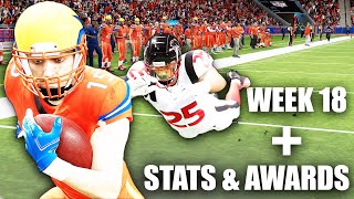 Week 18 w Stats and Awards Madden 24 Anchorage Bisons Relocation Franchise [upl. by Kobylak]