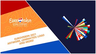 Eurovision 2021  Artwork Logos Overlays and Transitions [upl. by Mcgraw]