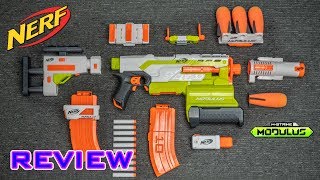 REVIEW Nerf Modulus Ultimate Customizer Pack  HOLY TACTICS BATMAN [upl. by Arotak]