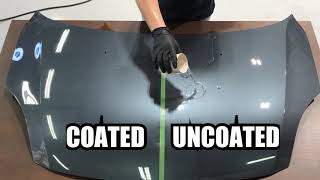 Nasiol NL272 Coated vs Uncoated  Hydrophobic and Stain Resistance Test [upl. by Notsa137]