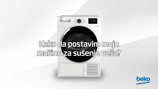 Kako da postavim moju Beko mašinu za sušenje veša [upl. by Naima]