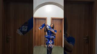 Trendy ankara skirt and blouse style africanclothing [upl. by Idnem]