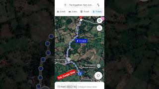 Cara Cepat Dapat Rute di Google Maps googlemaps trikshorts ruteperjalanan [upl. by Us]