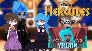 Hercules react to Megs villain song by Lydia the BardDisney HerculesGL2 [upl. by Meihar]