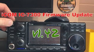 iCom IC7300 142 Firmware Christmas update [upl. by Ire]