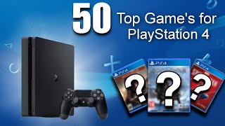 Top 50 MustPlay PS4 Games of All Time  Ultimate Gaming List 2024 [upl. by Nacim]