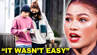 Zendaya Explains How Hard It Was To Get Tom Holland To Be Her Boyfriend [upl. by Dewhirst409]