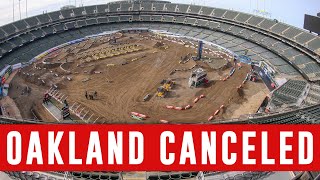 2023 Oakland Supercross CANCELED  Breaking News  What Happens Next [upl. by Llehsor]